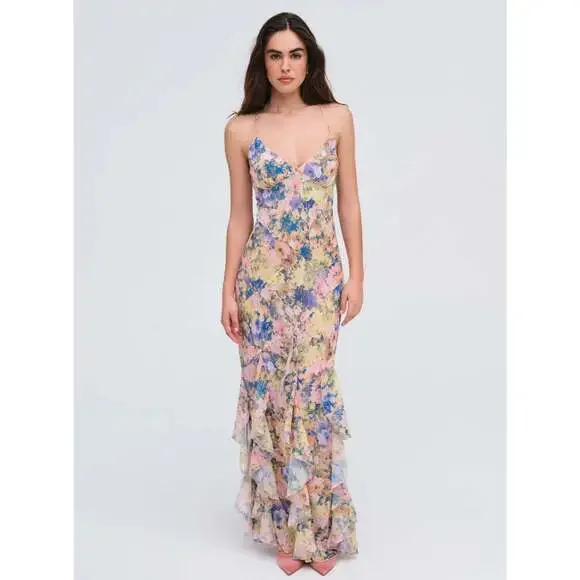 elea maxi dress Elea Maxi Dress in Pink